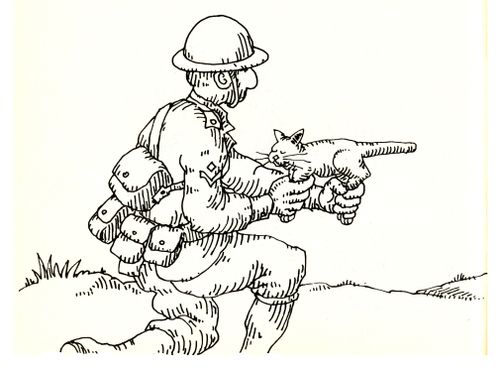 101 uses of a dead cat: machine gun.
