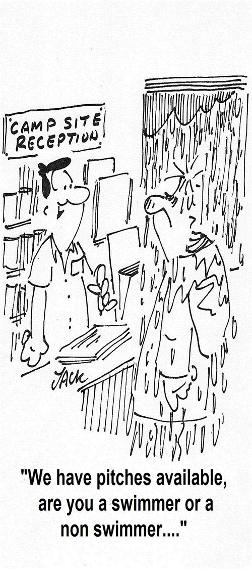 'We have pitches available,are you a swimmer or a non swimmer...'