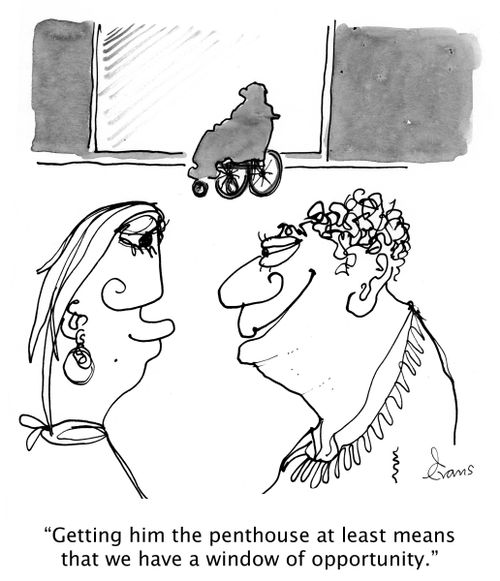 'Getting him the penthouse at least means that we have a window of opportunity.'