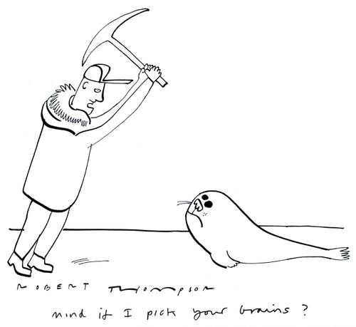 'Mind if I pick your brains?'