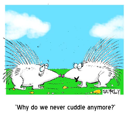 'Why do we never cuddle anymore?'