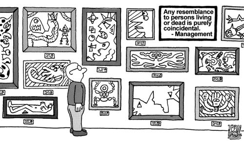 Any resemblance to persons living or dead is purely coincidental. - Management