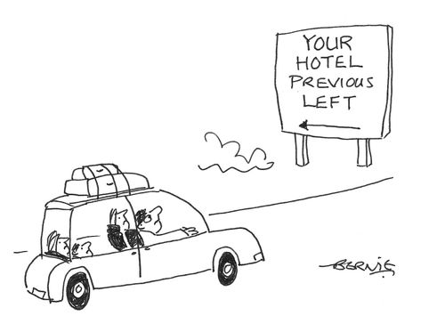 'Your Hotel Previous Left.'
