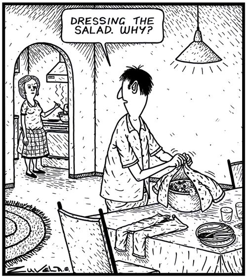 'Dressing the Salad. Why?'
