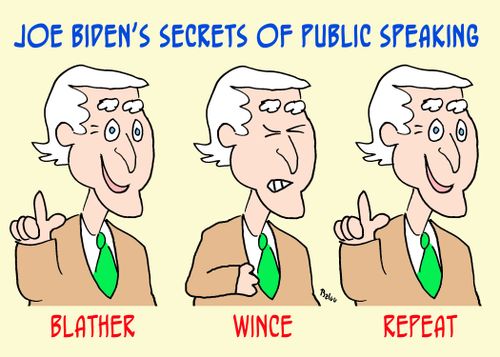 Joe Binden's Secrets of Public Speaking.