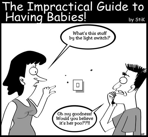 Impractical Guide to Having Babies: What's that stuff by the light switch?