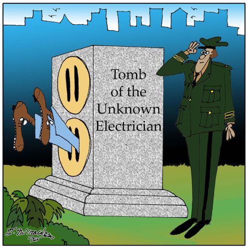 Tomb of the Unknown Electrician.
