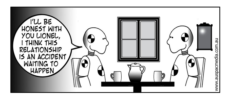crash test relationships