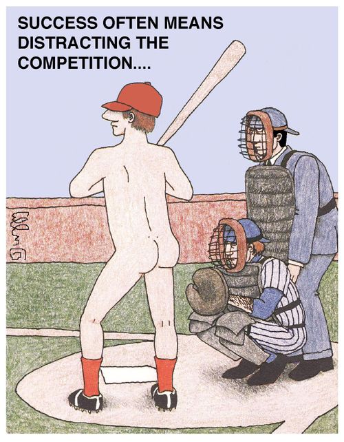 Success often means distracting the competition....