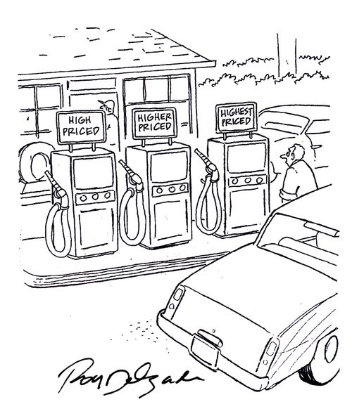 Fuel prices go up.