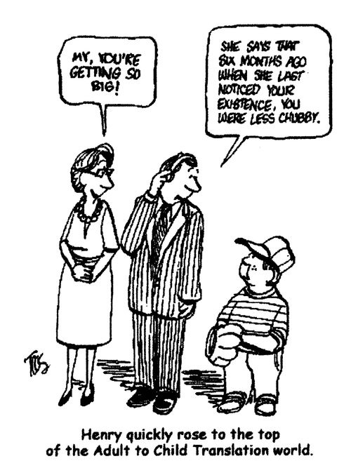 'Henry quickly rose to the top of the Adult to Child Translation world.'