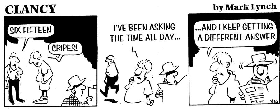 Clancy:Asking the Time