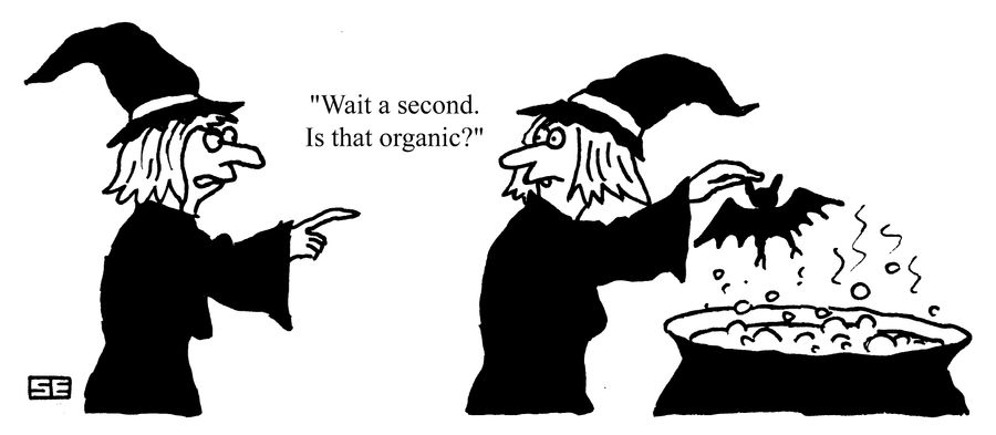 "Wait a second- is that organic?"