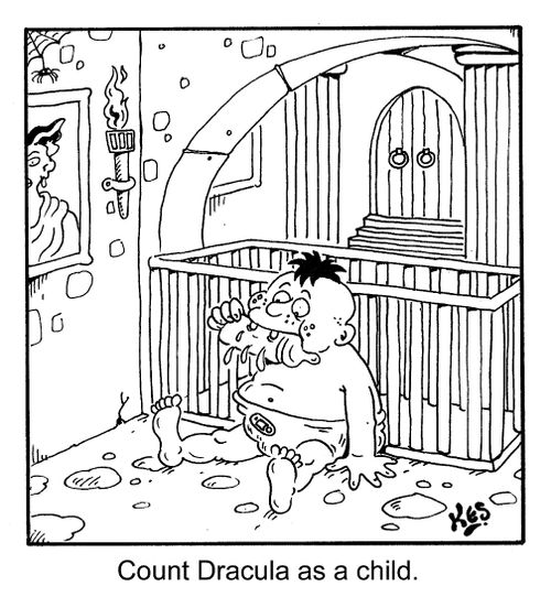 Count Dracula as a child