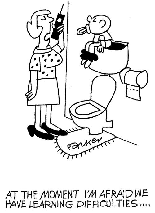 "At the moment I'm afraid we have learning difficulties..."