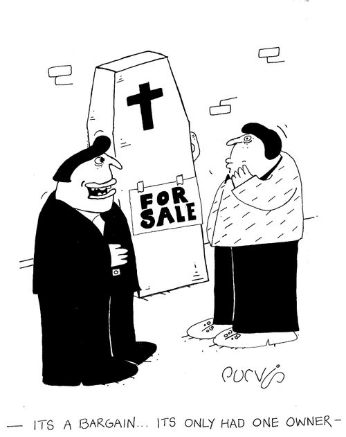 "It's a bargin, it's only had one owner"