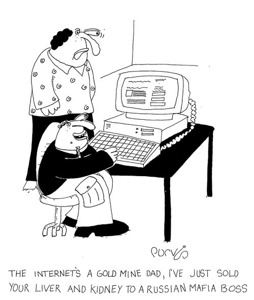 Kid selling his Dad's organs to a mafia boss on the internet
