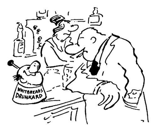 Whitbreads Drunkard Beer
