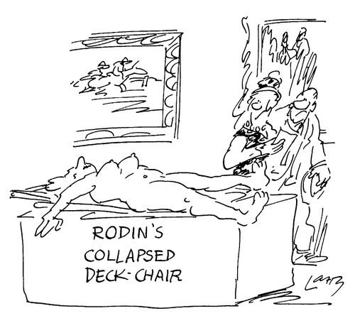 Rodin's Collapsed Deck-Chair