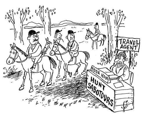 Travel Agent / Hunt Saboteurs