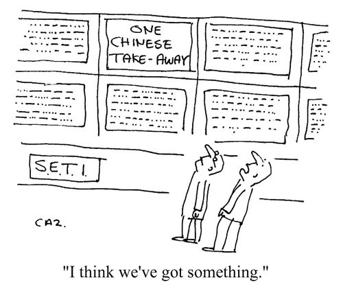 'I think we've got something.'