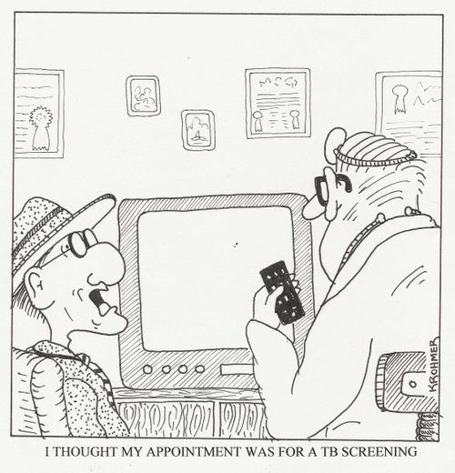 'I thought my appointment was for a TB screening.'
