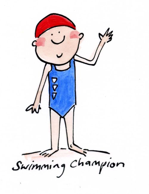Swimming Champion.