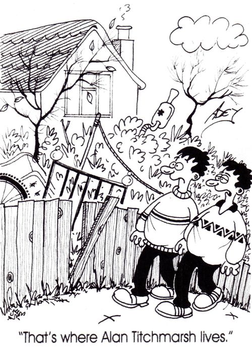 "That's where Alan Titchmarsh lives."