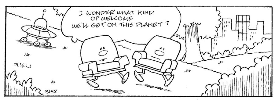 I wonder what kind of a welcome we will get on this planet.
