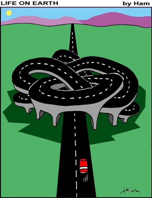 Road Junction.