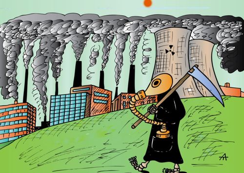 Nuclear Power Station and Death