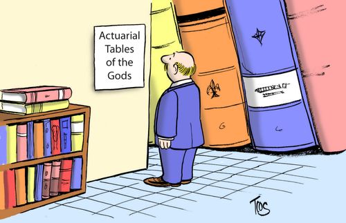 Actuarial Tables of the Gods
