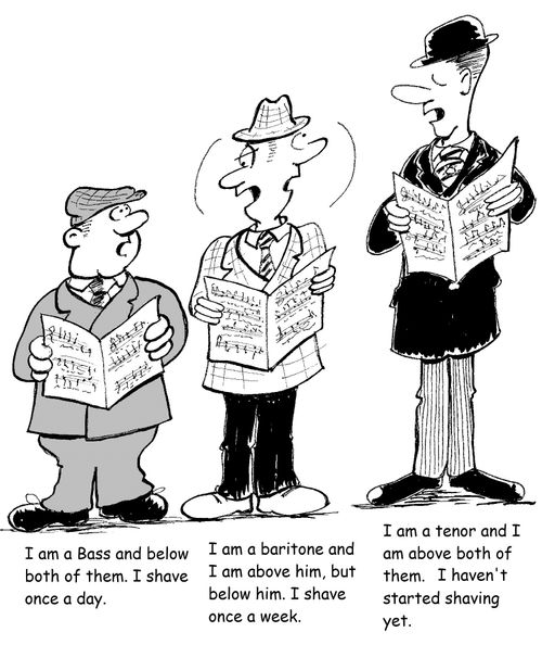 I am a bass/baritone/tenor.