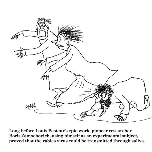 Long before Louis Pasteur's epic work, pioneer researcher Boris Zamochovich...