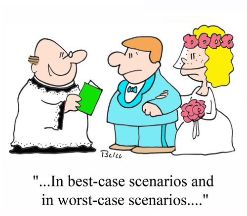 '...In best-case scenarios and in worst-case scenarios....'