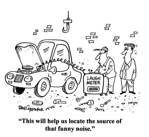 'This will help us locate the source of that funny noise.'