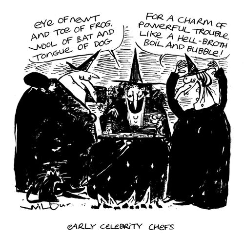 'Early celebrity chefs.'