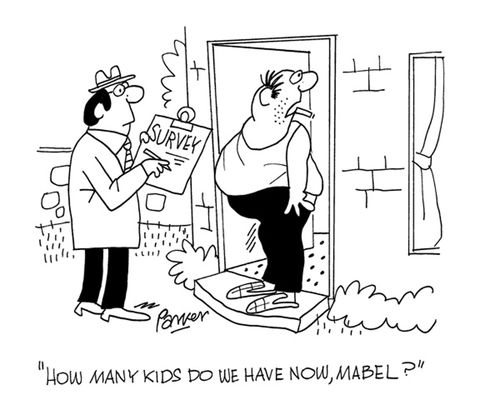 'How many kids do we have now,Mabel?'