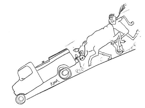 Run Away Vet Truck