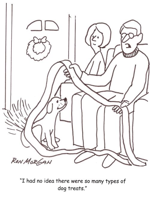 'I had no idea there were so many types of dog treats.'