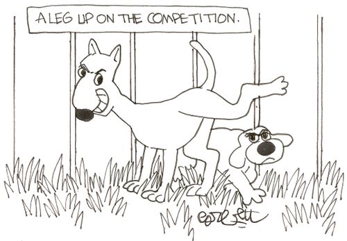 A leg up on the competition.