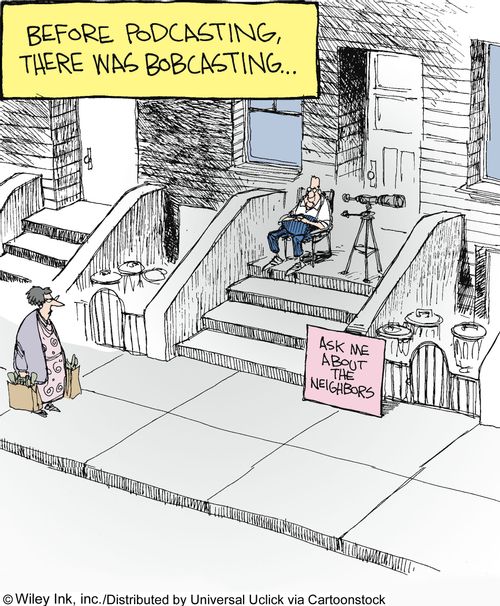 Before podcasting, there was bobcasting...