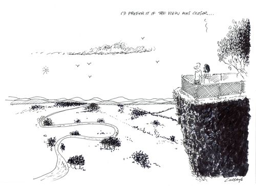 'I'd prefer it if the view was closer.'