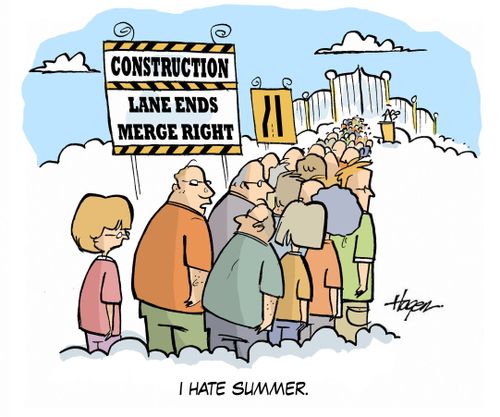 'I Hate summer.'