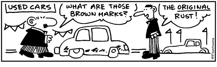 Used cars.