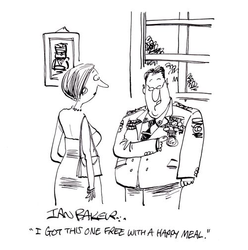 'I got this one free with a happy meal.'