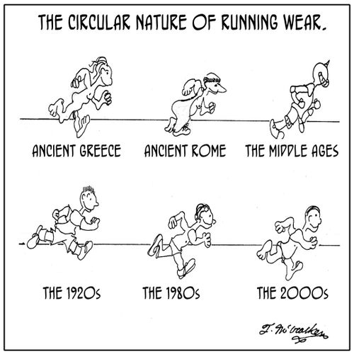 The circular nature of running wear.