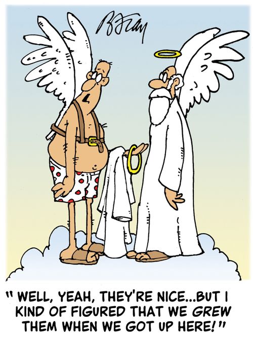 'Well, yeah, they're nice...but I kind of figured that we grew them when we got up here?'