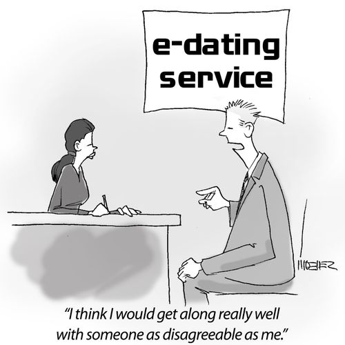 'I think I would get along really well with someone as disagreeable as me.'
