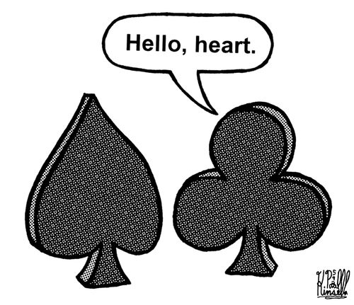 'Hello, heart.' 